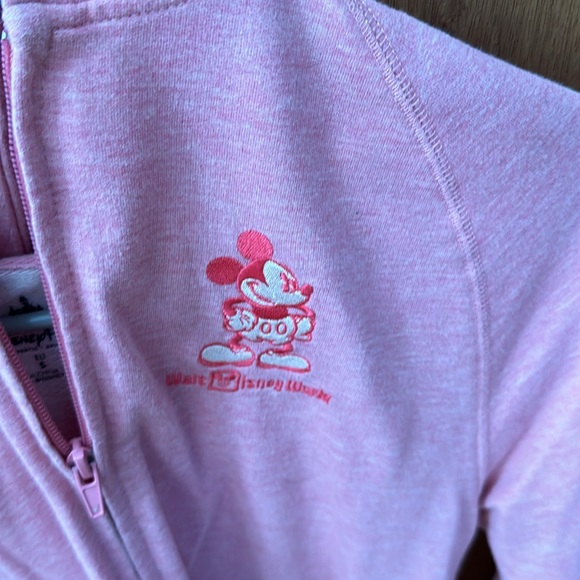 Disney parks pink zip up hoodie - Picture 2 of 4